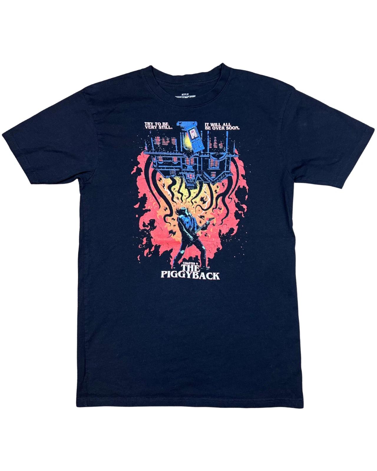 Футболка Stranger Things Эпизод 9 The Piggyback Размер Medium Отличное Состояние 4XL