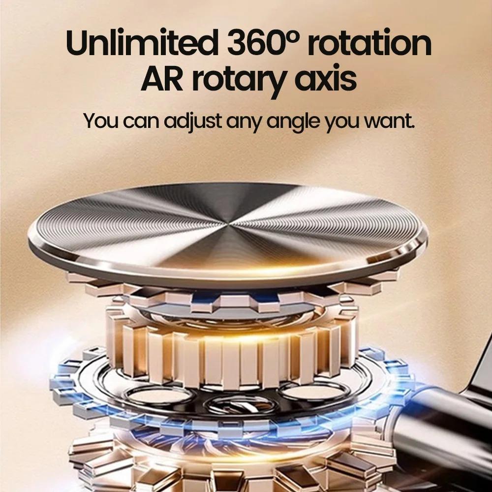 All Metal Mobile Phone Holder Stand 360 Degree Rotate Foldable Desk Phone Holder Stand For iphone Android Smartphone Tablet Portable Bracket