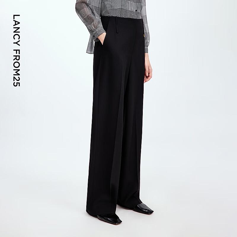 LANGZI Wide-Leg Suit Pants