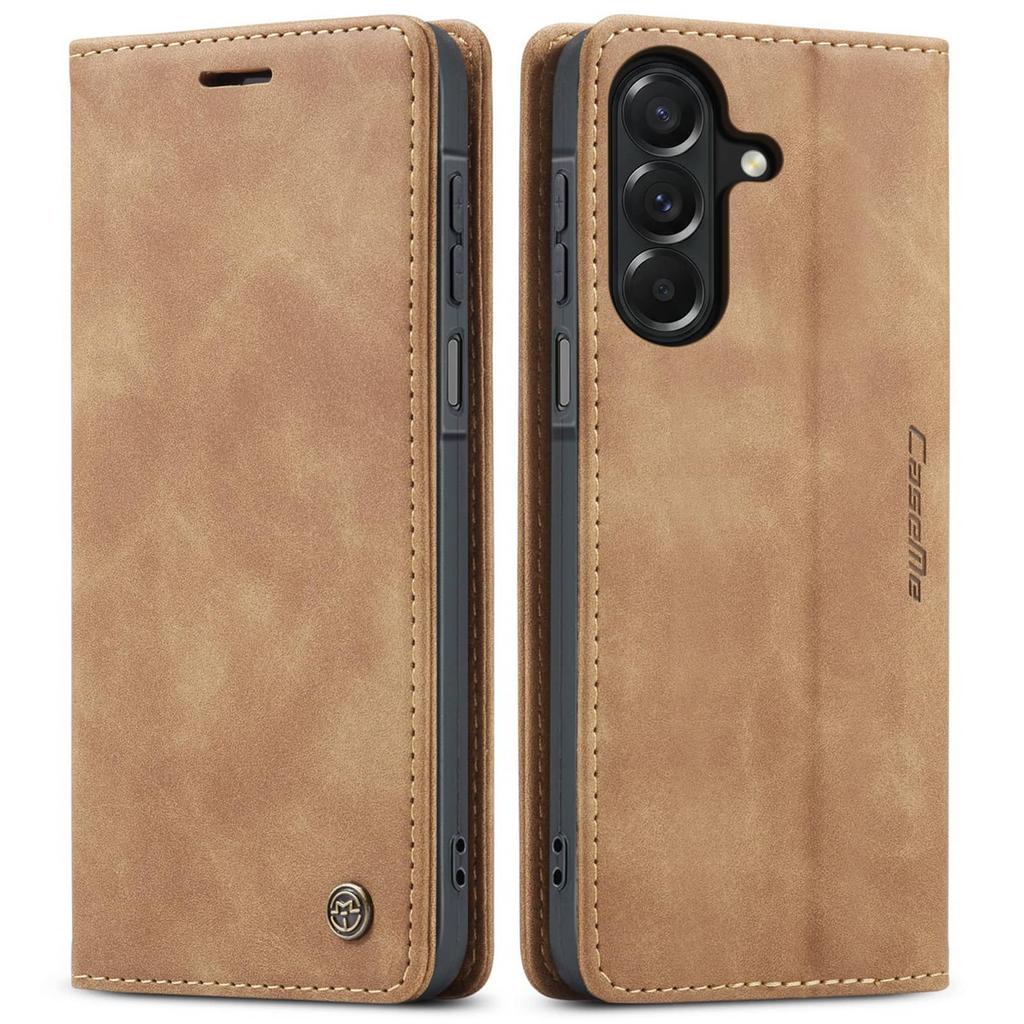 Flip Wallet Case for Samsung Galaxy A27, Leather Magnetic Folio Cover with Card Holder, Kickstand - TPU Shockproof Durable Case