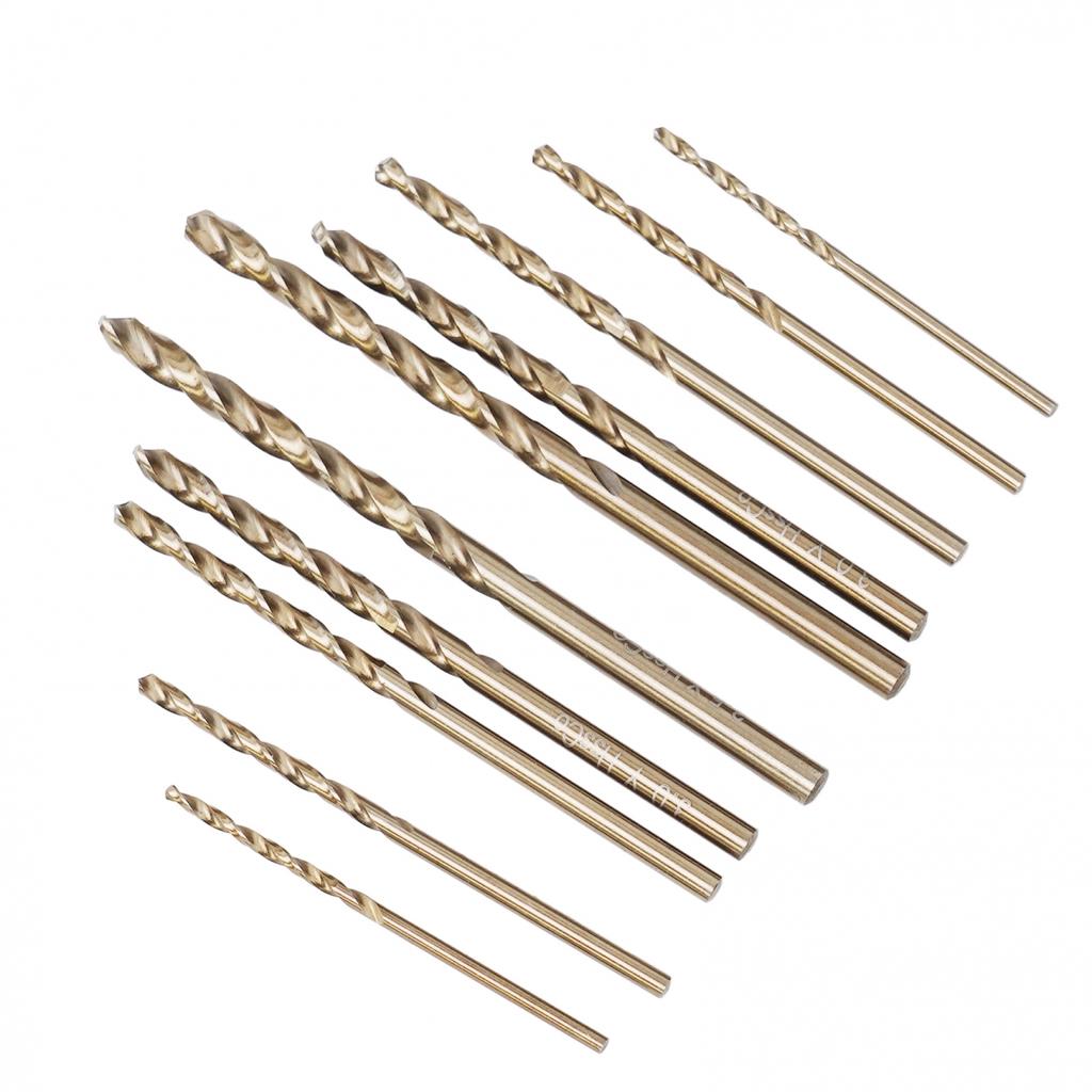 12pcs HSS  for M35  for Cobalt Drill Bit 1-3.5mm for Stainless Steel wood Hole Cutter