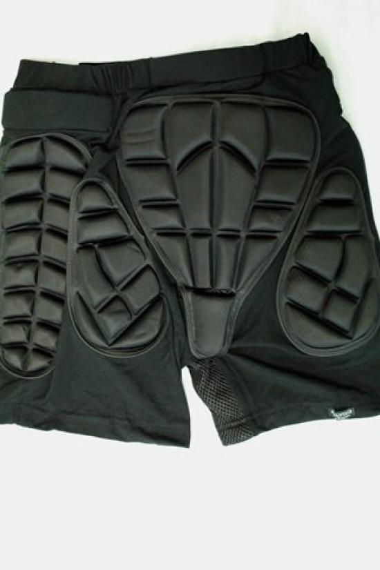 Hip protector and butt pad pants For [ADVANTAGE] snowboarding, skateboarding, biking, etc. (4, M)