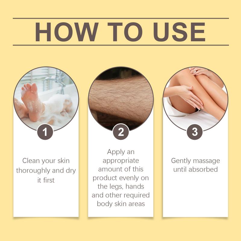 Cyperus Oleum Hair Inhibiting Oil Fast Acting Hair Remover with Skin Hydration for Body Legs and Sensitive Areas