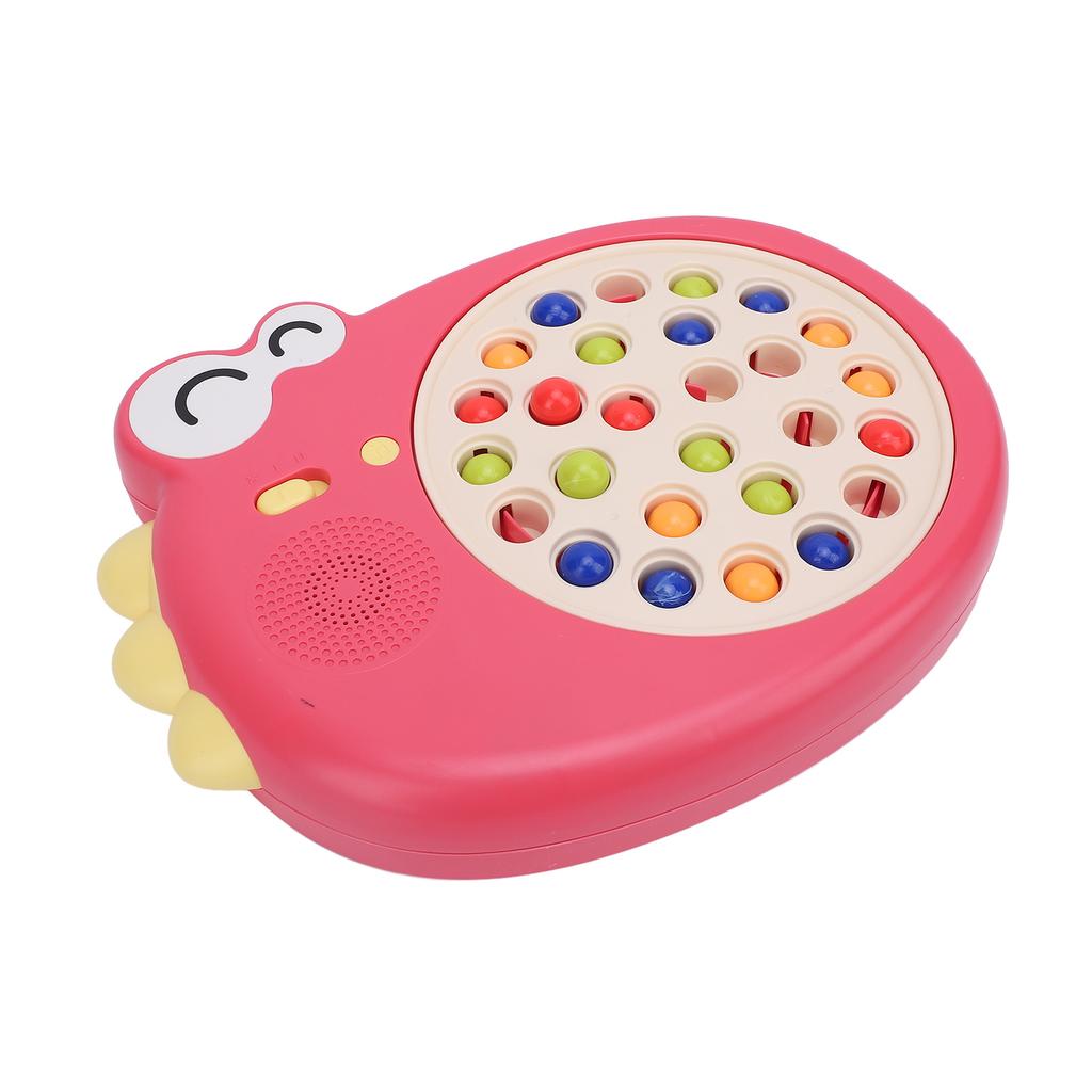 Children Chopstick Learning Toy Dinosaur Board Beads Game Color Sorting Toy for Early Education