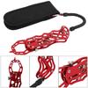 Aluminium Alloy Hollow Out Lure Fishing Pliers Fish Controller Tong Clamp Tool Red