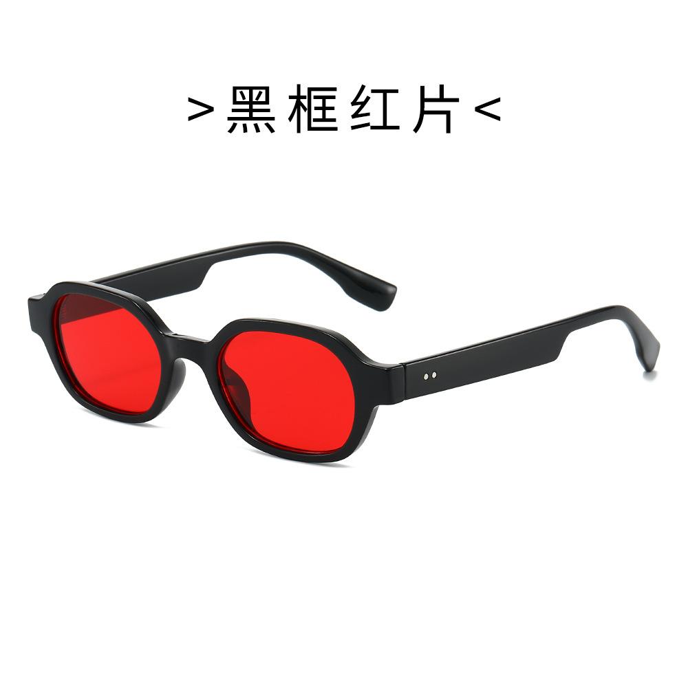 European and American Niche Trendy Brand Multilateral Square Fashion Men's Sunglasses Travel Light Luxury Women's Sunglasses