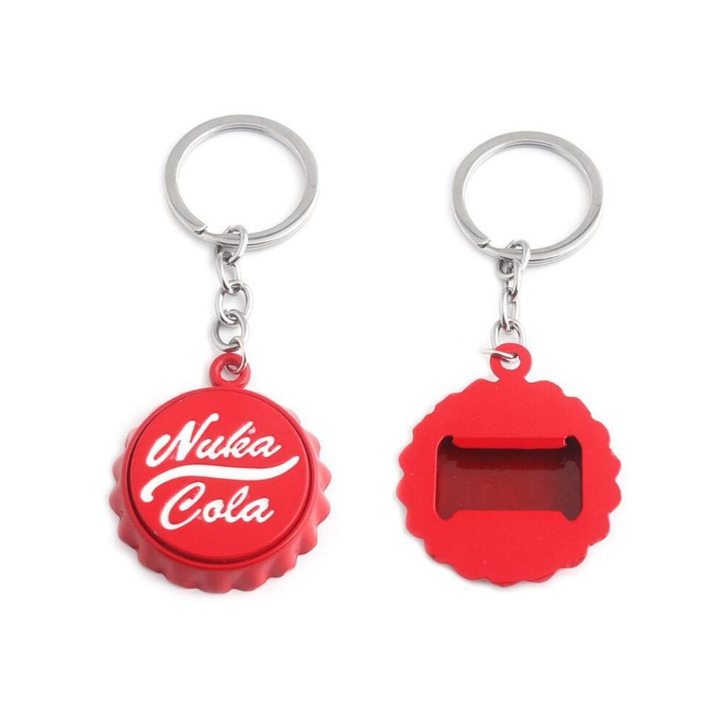 Newest Cola Keychain Bottle Cap Bottle Opener Key Chain Women Men Car Keyring Jewelry Accessories