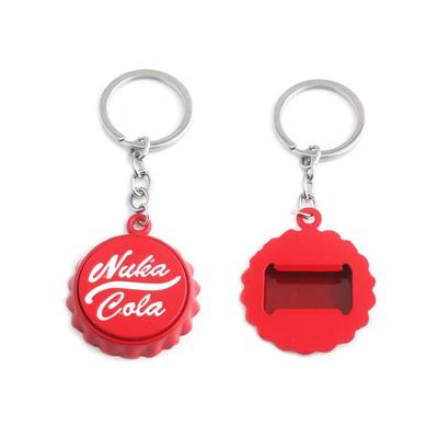 Periferiche di gioco: Portachiavi Tappo Bottiglia Coca Cola, Ciondolo Apribottiglie in Metallo, Apribottiglie dalla Forma Classica