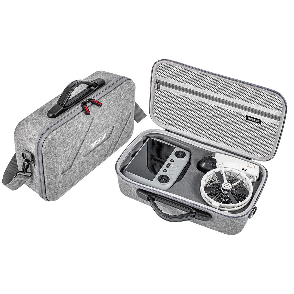 

Portable Carrying Case For DJI Flip RC 2/RC N3 Remote Control Protective Handbag Storage Box For DJI Flip Drone Accessories сірий