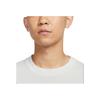 Nike Logo Print Casual Ribbed Crew Neck Comfortable Long Sleeve T-Shirt Men Tops White FV3487-121