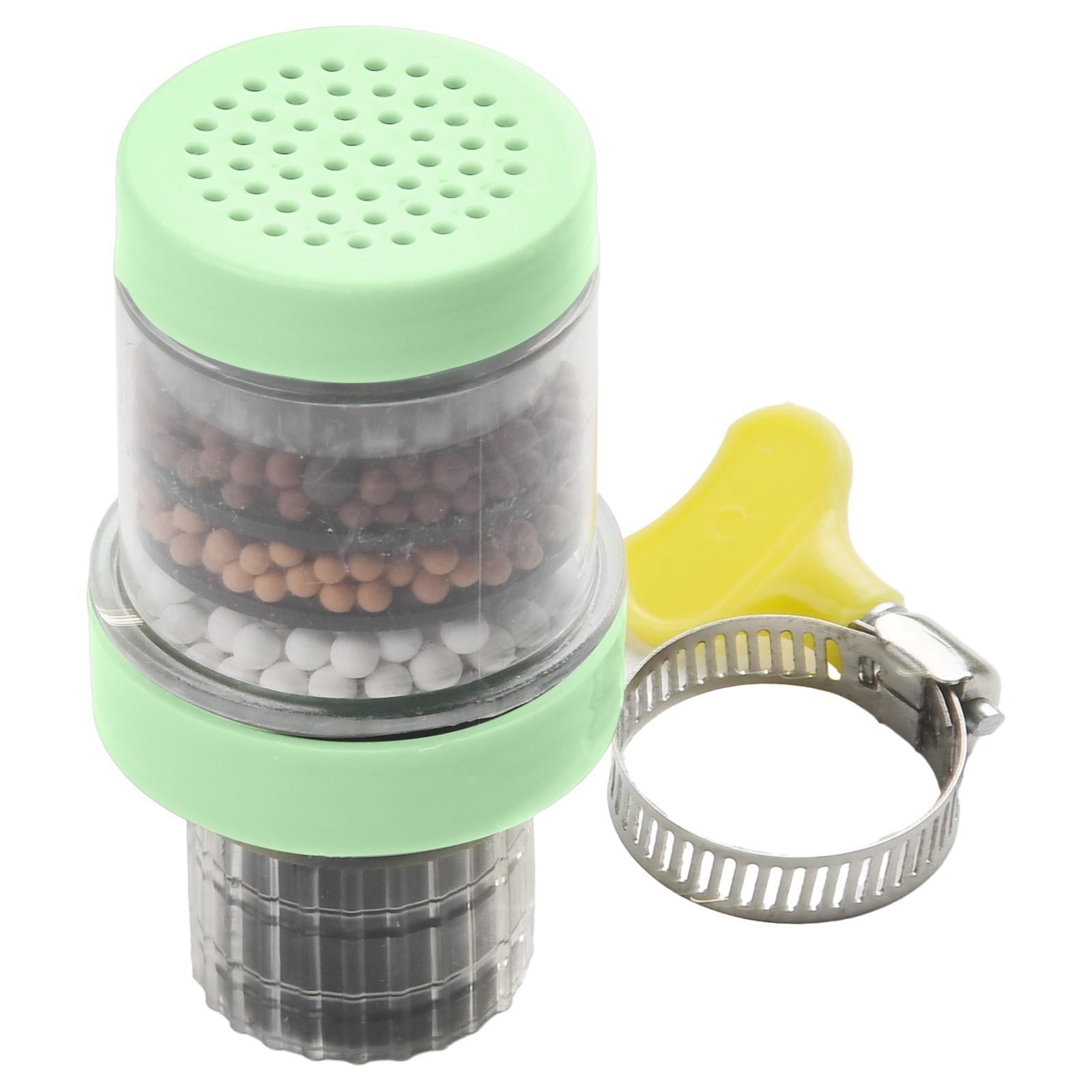 

Водяной фильтр Green Health PP и ABS Удаляет примеси зелёный