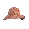 25 New Big Eaves Sunshade Sunscreen Sweet Love Bucket Hat Big Head Circumference Travel Show Washbasin Hat Tide