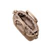 Maison Margiela 5Ac Horizontal Drawstring Closure Grain Leather Shoulder Crossbody Handbag Women Handbags Pink Brown SB1WG0046P4348T2070