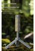 Multi-functional Foldable Camping Flashlight with 720° Stepless Steering and 3-LED All-Terrain Design