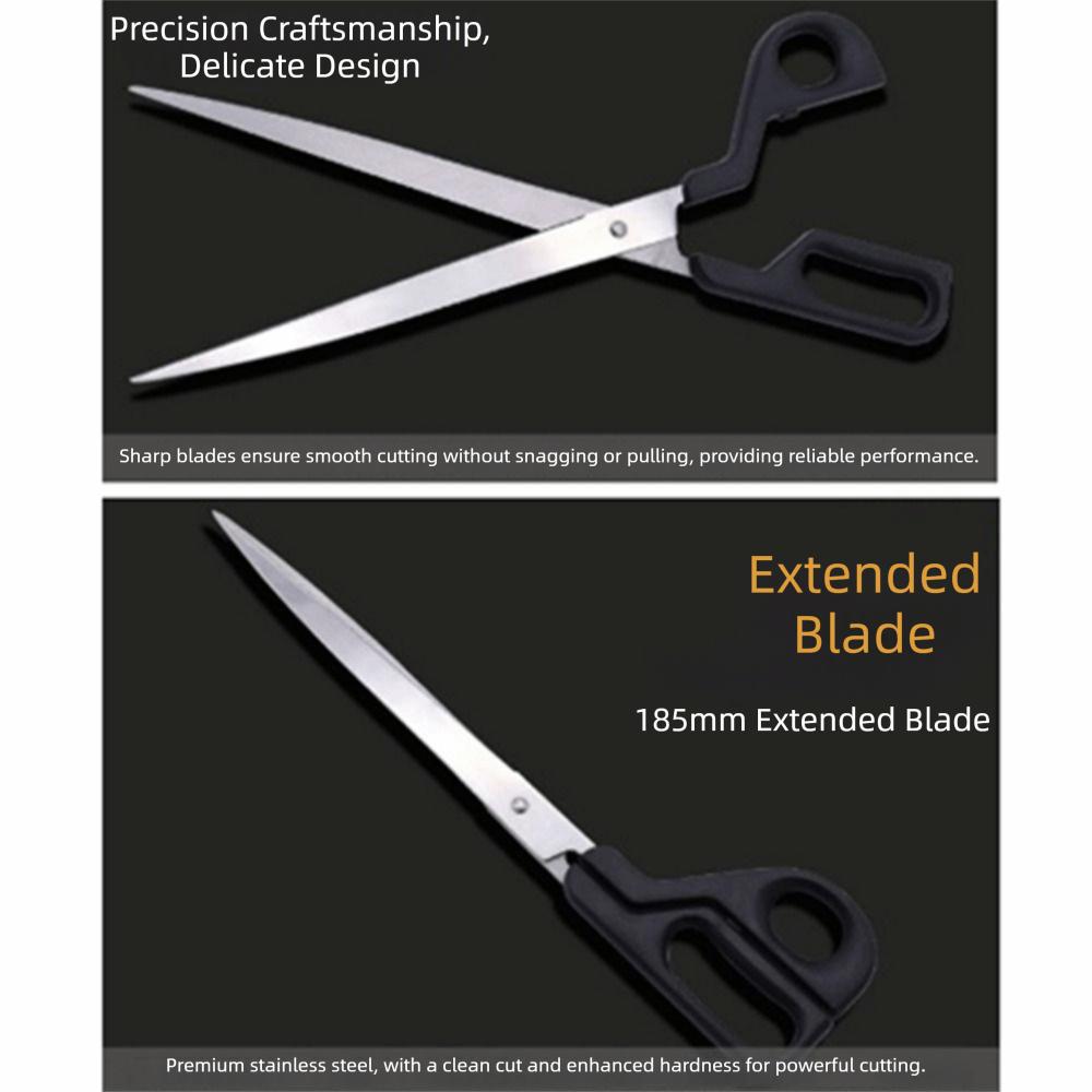 13.5 Inch Extended Shear Tailor Scissors Stainless Steel Barbecue Scissors Tailor Shears  Outdoor
