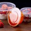 Thickened Disposable Round Food Containers with Lids (30 Sets)