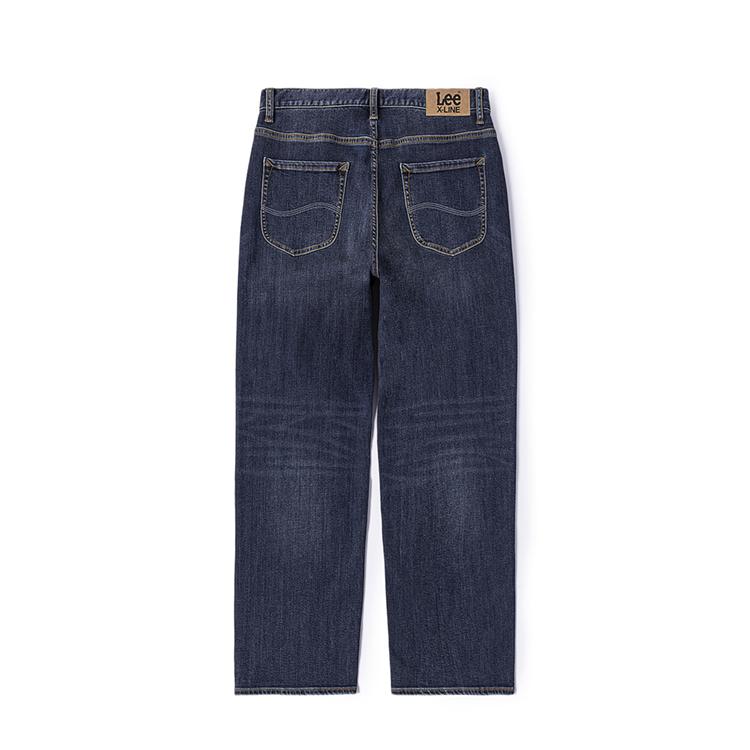 Lee Jeans Men's Dark Blue Thickened Straight Fit Pants LMB004051101292A06951