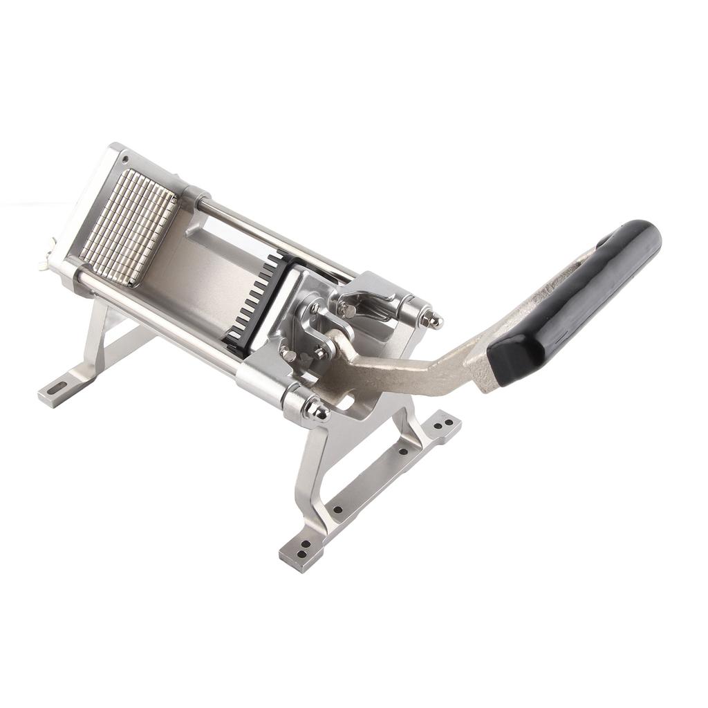 French Fry Cutter Commercial Professional Manual Potato Cutting Machine with Suction Feet for