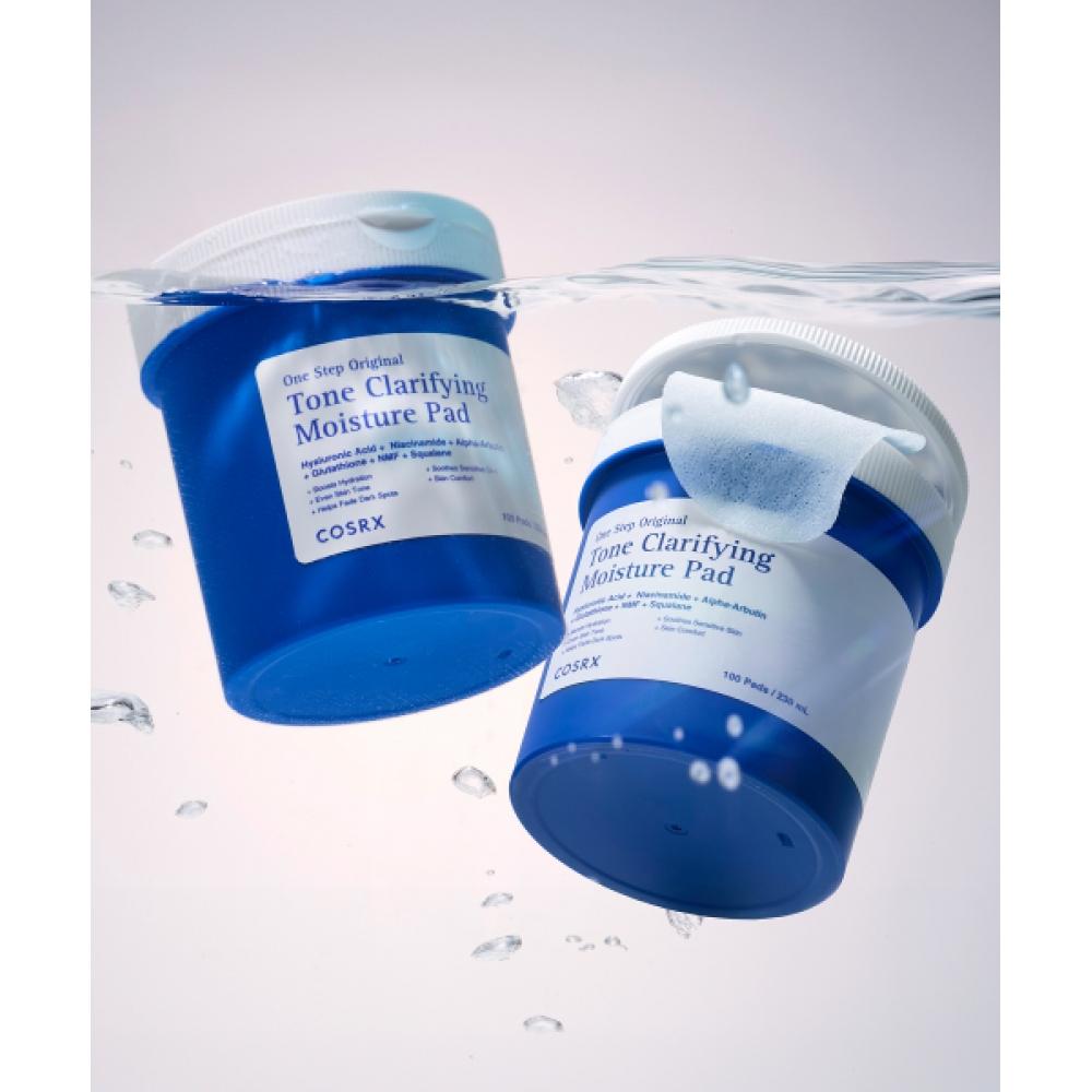 CosrX [2pacl] One Step Original tOne Clarifying Moisture Pad 100 Sheets X 2 Ea NONE