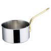 Endo Shoji Super Denji Stew Pan (without Lid), 27cm, Stainless Steel, for Induction Cooktops, Made In Japan, AST96027