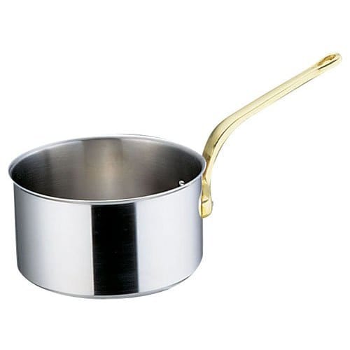 

Endo Shoji Super Denji Stew Pan (without lid), 27cm, Stainless Steel, for Induction Cooktops, Made in Japan, AST96027