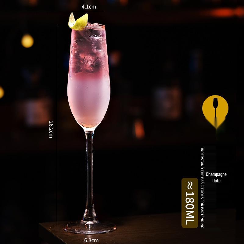 Japanische Collins-Tasse: Leichtes Highball-Glas für Cocktails und Long Island Iced Tea