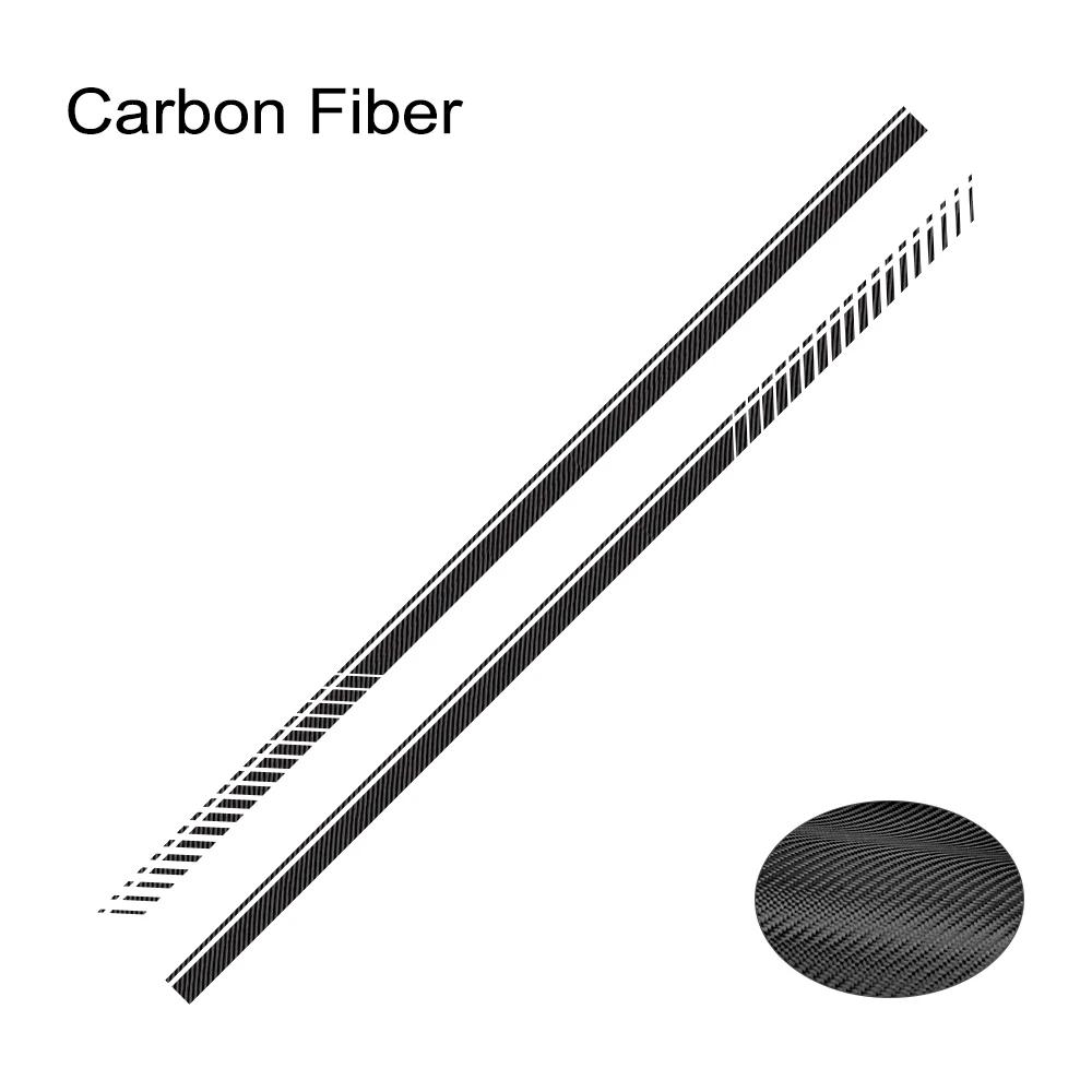 2PCS Car Door Waist Line Side Racing Stripes Decoration Stickers Auto Body Decor Vinyl Film Decals Accessories For Toyota Hiace