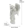 Zcargel Angel Sculpture Door Frame Ornament Sleeping Angel Resin Statue Wall Frame Home Decor Type 1