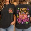 Dungeon Crawler Carl This Is An Outrage TShirt, Princess Donut Fantasy Book Reader Tee, Goddammit Donut Fan Comfort Colors Shirt 30