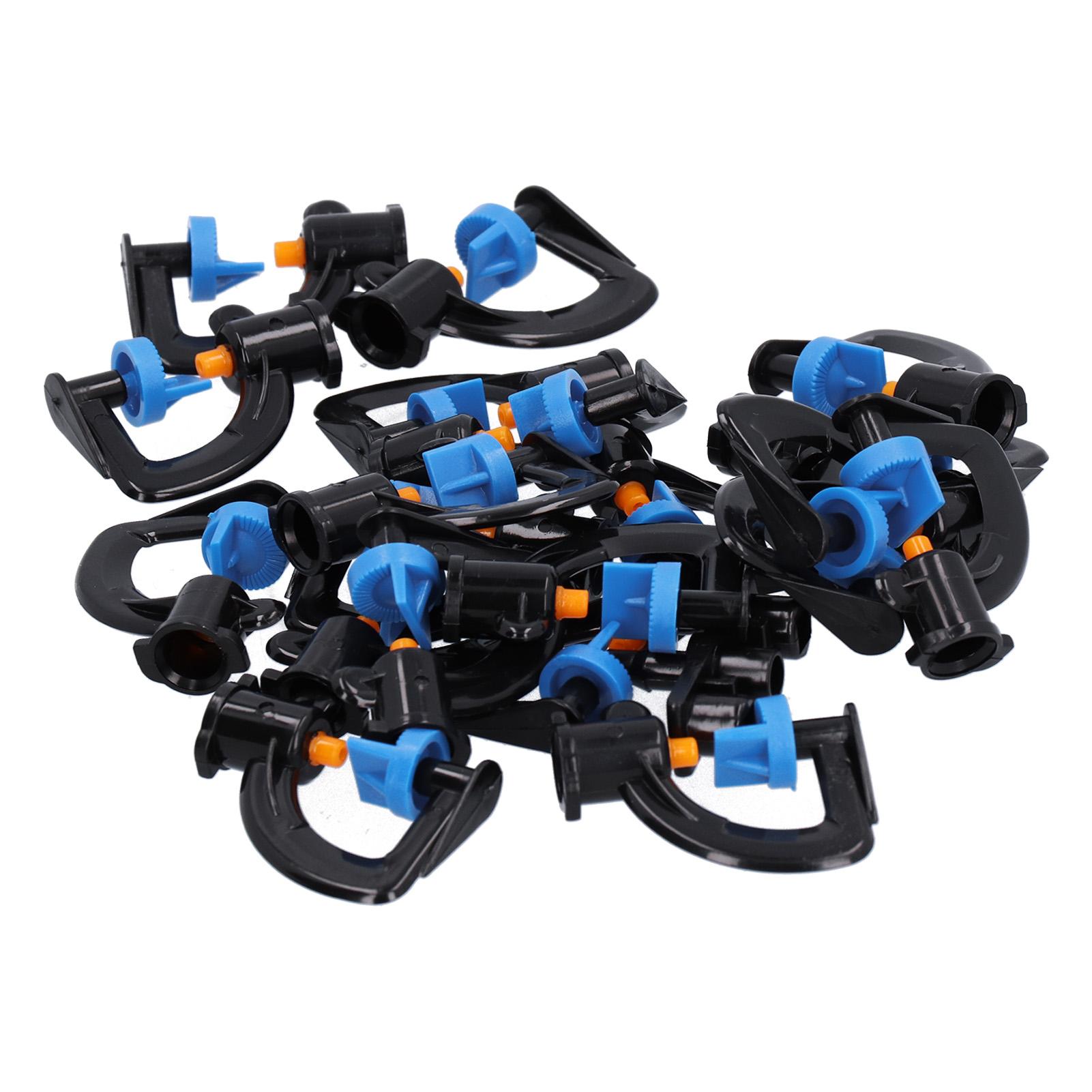 

20 шт. Насадка-дождеватель Тип G 180 градусов Рефракционная ирригация Распылительная насадка для шланга 4 7