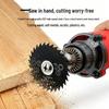 High-Speed Steel Circular Saw Blade for Wood, Metal & Plastic - Electric Grinder & Drill Accessory