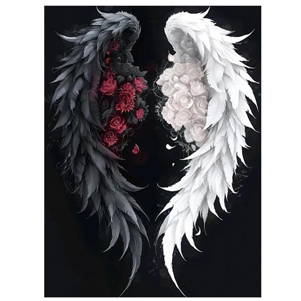 DIY Diamond Painting Cross Stitch Kit Angel Wings Rose Butterfly Full Square Diamond Mosaic New Collection 2024 Home Decor Gift