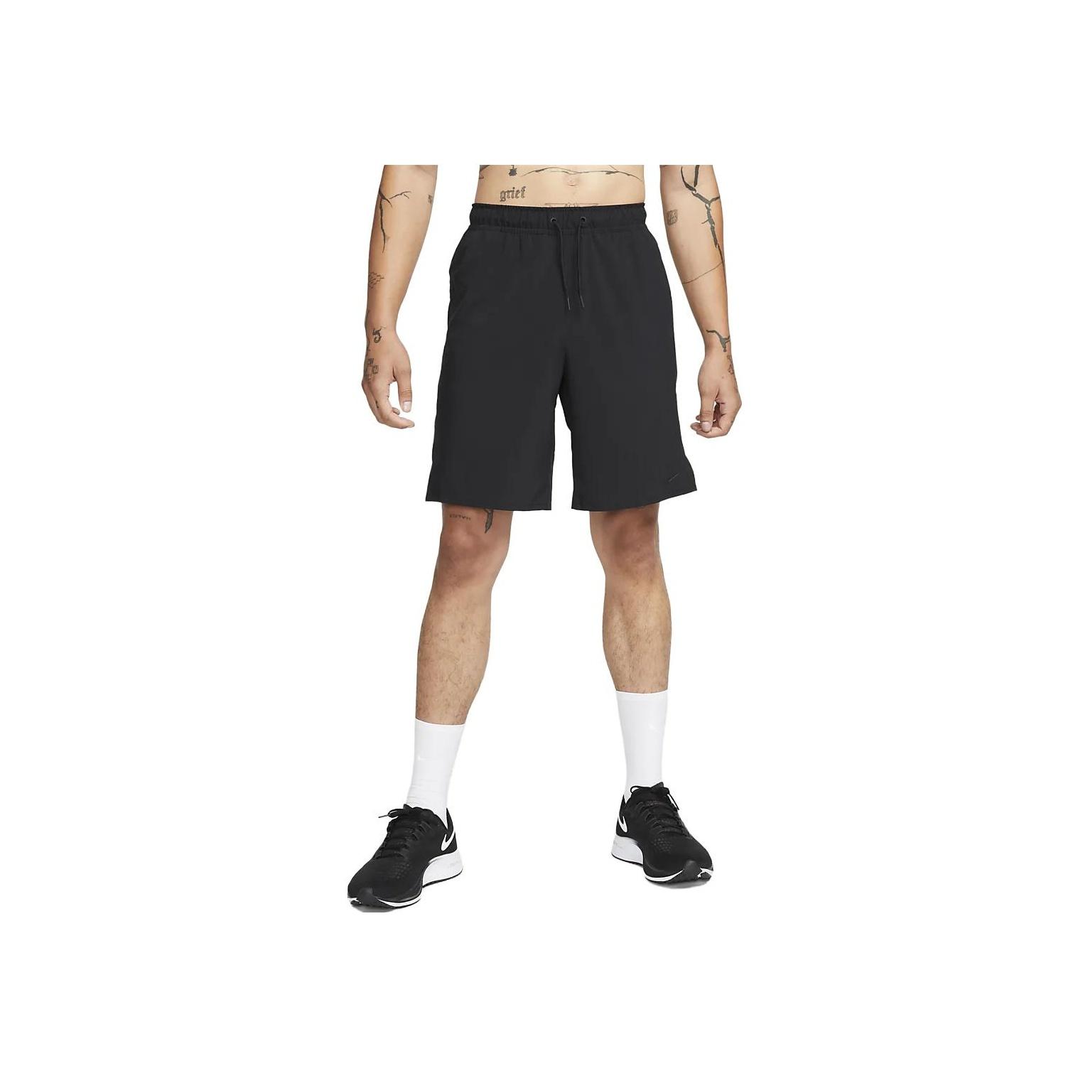 

Nike Unlimited Solid Logo Lace-Up Straight Leg Loose Shorts Men shorts Black DV9330-010 XL