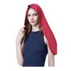 Cooling Hooded Headscarf Button Closure UV Protection Towel Quick Dry Portable Design Unisex Gym Towel