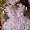 Infant Photography Outfit Dress Hairband with Delicate Bowknot and Sparkling Star Detailing for 0-3 Month Olds