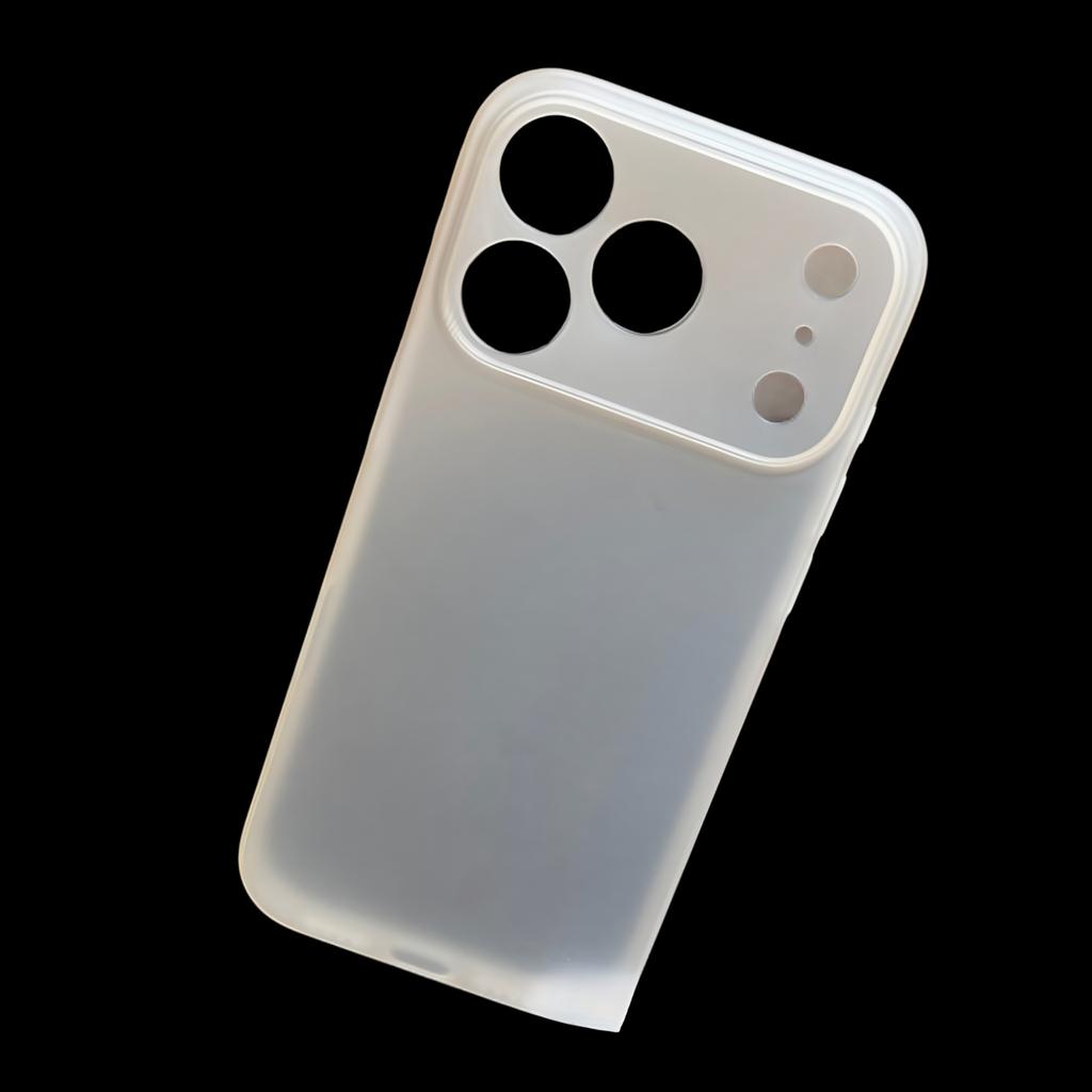 Gjennomsiktig Nytt Produkt Apple 17promax Premium Oransje Telefondeksel Passer for IPhone Taster Full Inkludert Pp-deksel