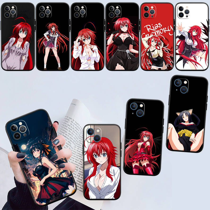 Rias Gremory Phone Case for Samsung S20 S21 S21S S22 S23 S24 FE Ultra Plus Lite F06 F16 M06 M16 M56 A07 A17 A36 A37 A55 A57