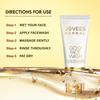 Jovees Herbal Ultra Radiance Gold Face Wash 100ml | Brightening Cleanser For Dark Spots, Glowing Skin & Hydration | Daily Gentle Face Wash