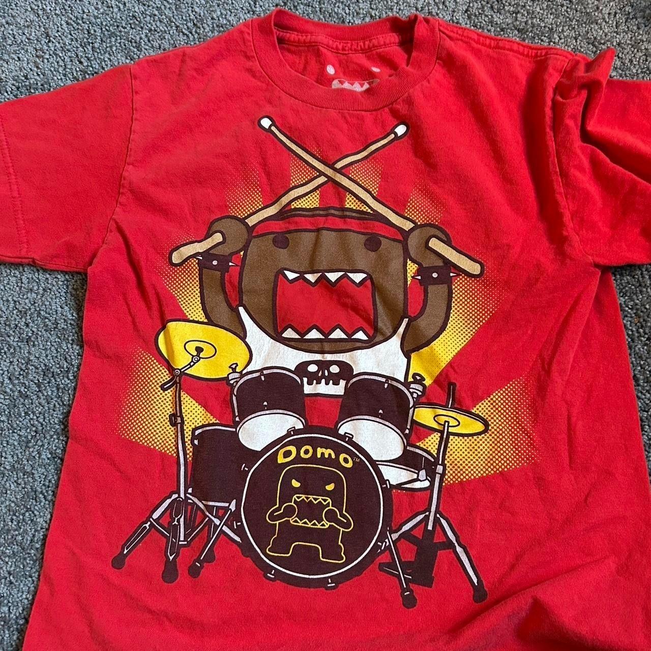 Retro domo drum funny cartoon Graphic Unisex Tee Gift for fan S-5XL XL