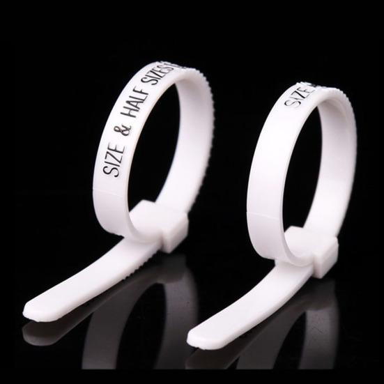 Men Women Ring Sizer Official UK/US Finger Measure Gauge Jewelry Accessories