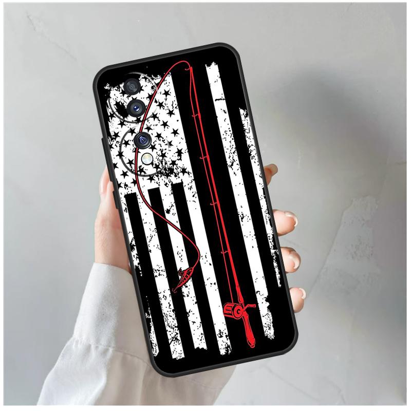 Fishing Rod For Honor Magic 8 5 6 7 Pro Case For Honor 200 400 70 90 Lite X8c X8b X9a X9b X9c X9d Win RT