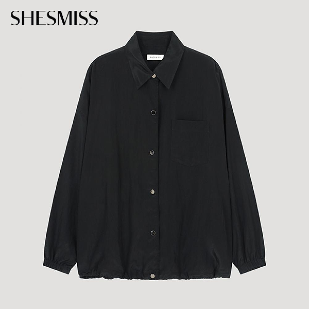 

She S miSS drawString Shirt SwwSto31050 Bk blacks/55