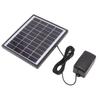 Solar Oxygen Pump 10V 6W Shockproof Small Lightweight Solar Water Air Pump for Fish Tanks Aquariums Swimming Pools