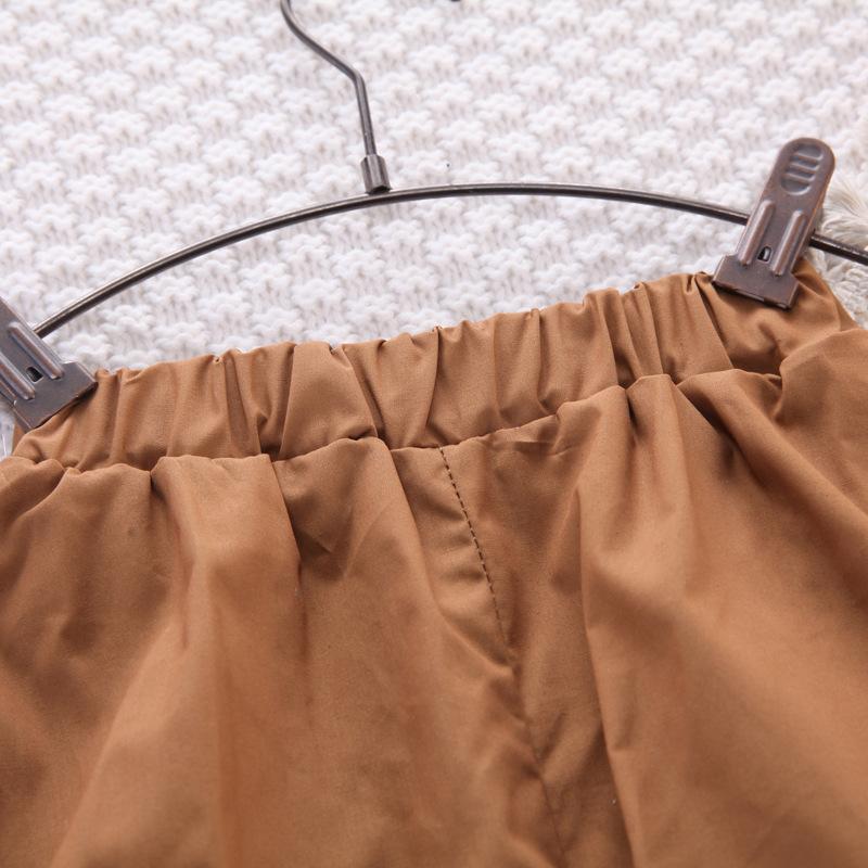 Dívčí sada pro miminka, letní oblečení, nový top s mašlí + kraťasy, 2dílná sada pro děti, oblečení pro dívky