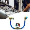 R134A Recharge Hose Kit with Gauge, Refrigerants Recharging Hose with 1/2" Female R134A Can Tap Refrigerants Dispenser