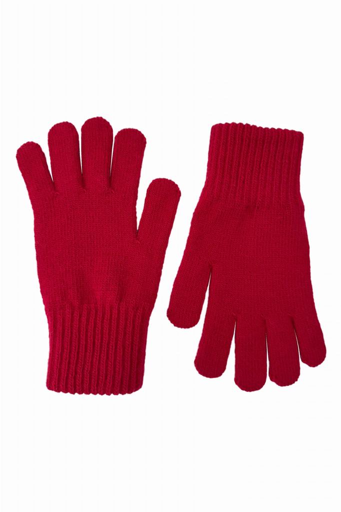 Gloves-05 Women' Winter Red Color