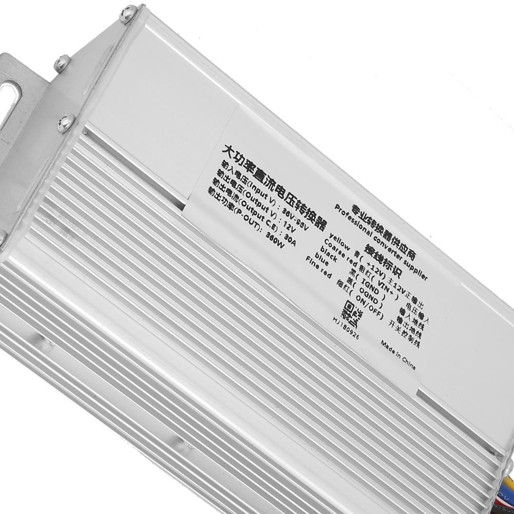 3696V To 12V 30A 360W DC Converter Adapter Voltage Transformer
