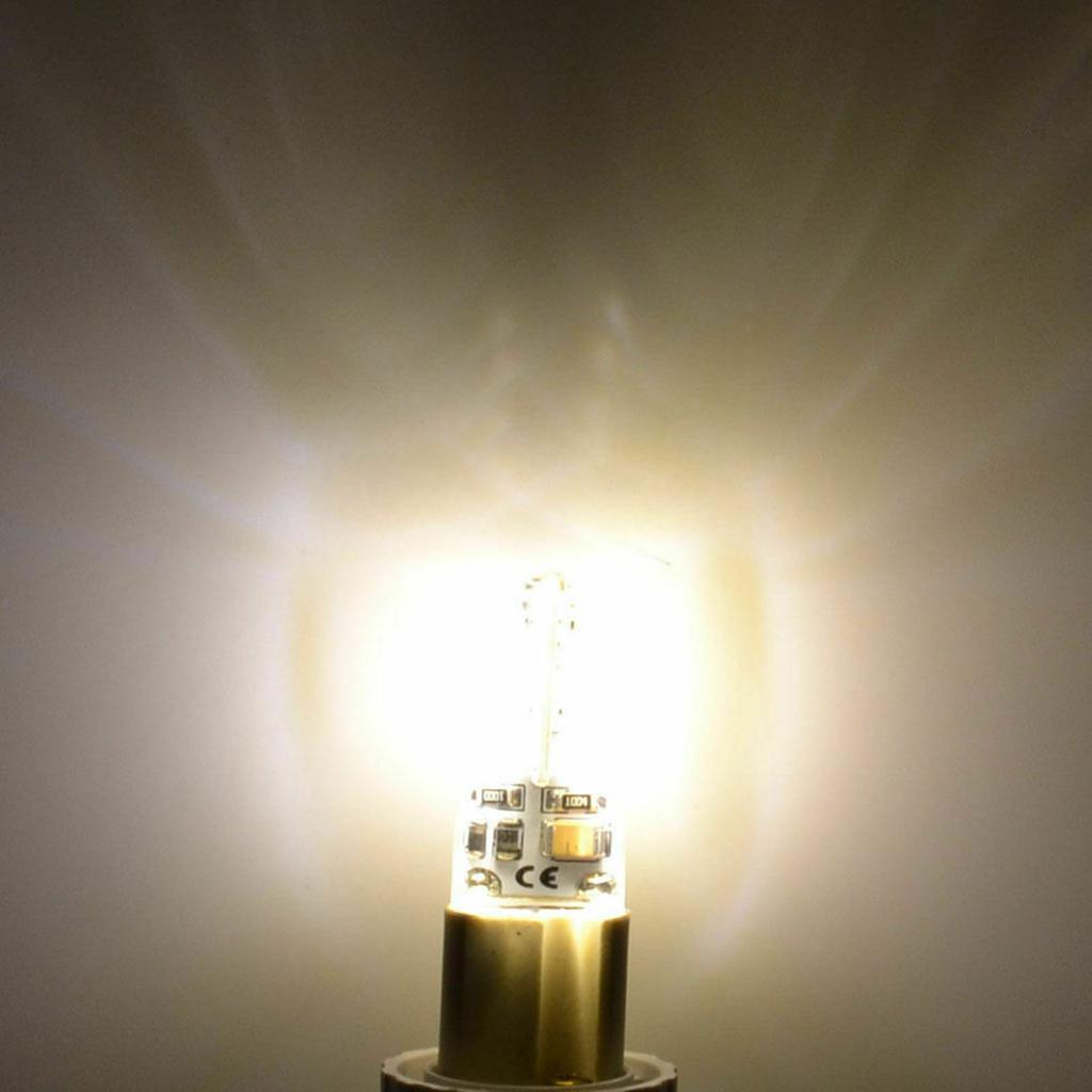 Yoryzeng 10Pcs Mini LED G4 Light Bulbs 2W 12V 220V 24LEDs 3014 SMD Silicone Replace 20W Halogen Lamp Chandelier Spotlight Decor