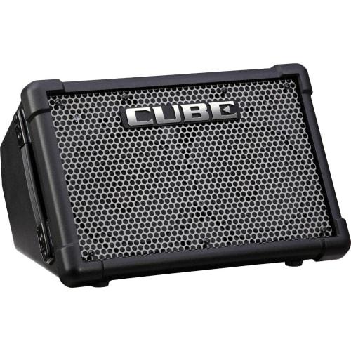 Roland CUBE Street EX Portable Amplifier, Max 50W Output, Durable Design for Outdoors, Events, and Street Performances, Black
