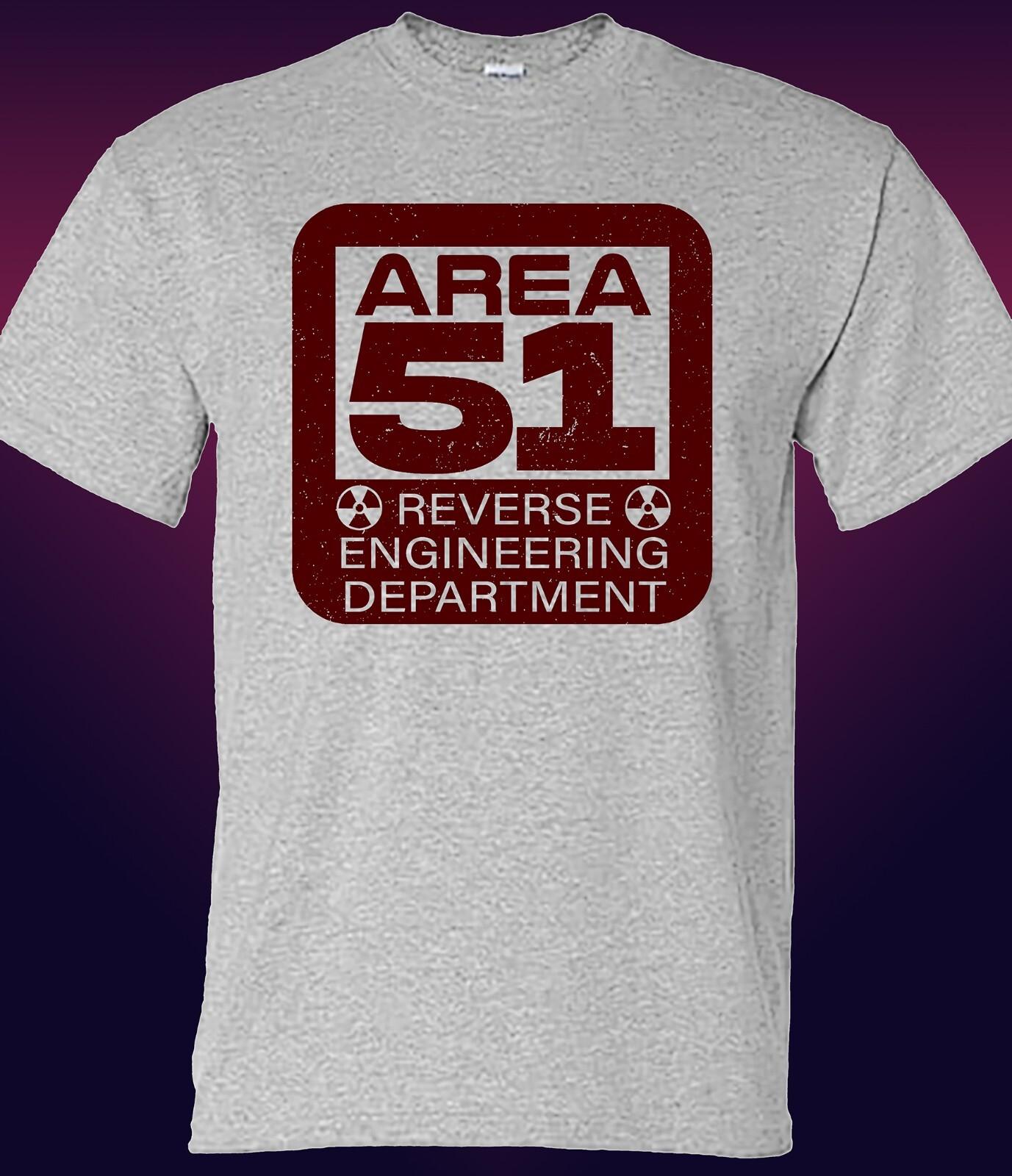 Area 51 Reverse Engineering Department T-shirt S